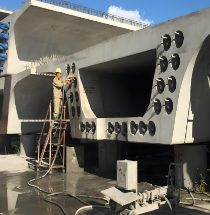 金湖压浆料施工流程及注意事项